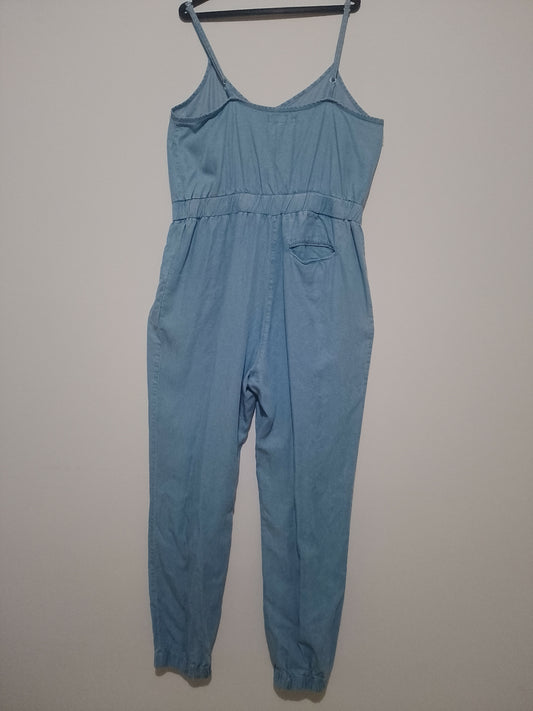 Thread+ Supply Light Blue Denim Jumpsuit