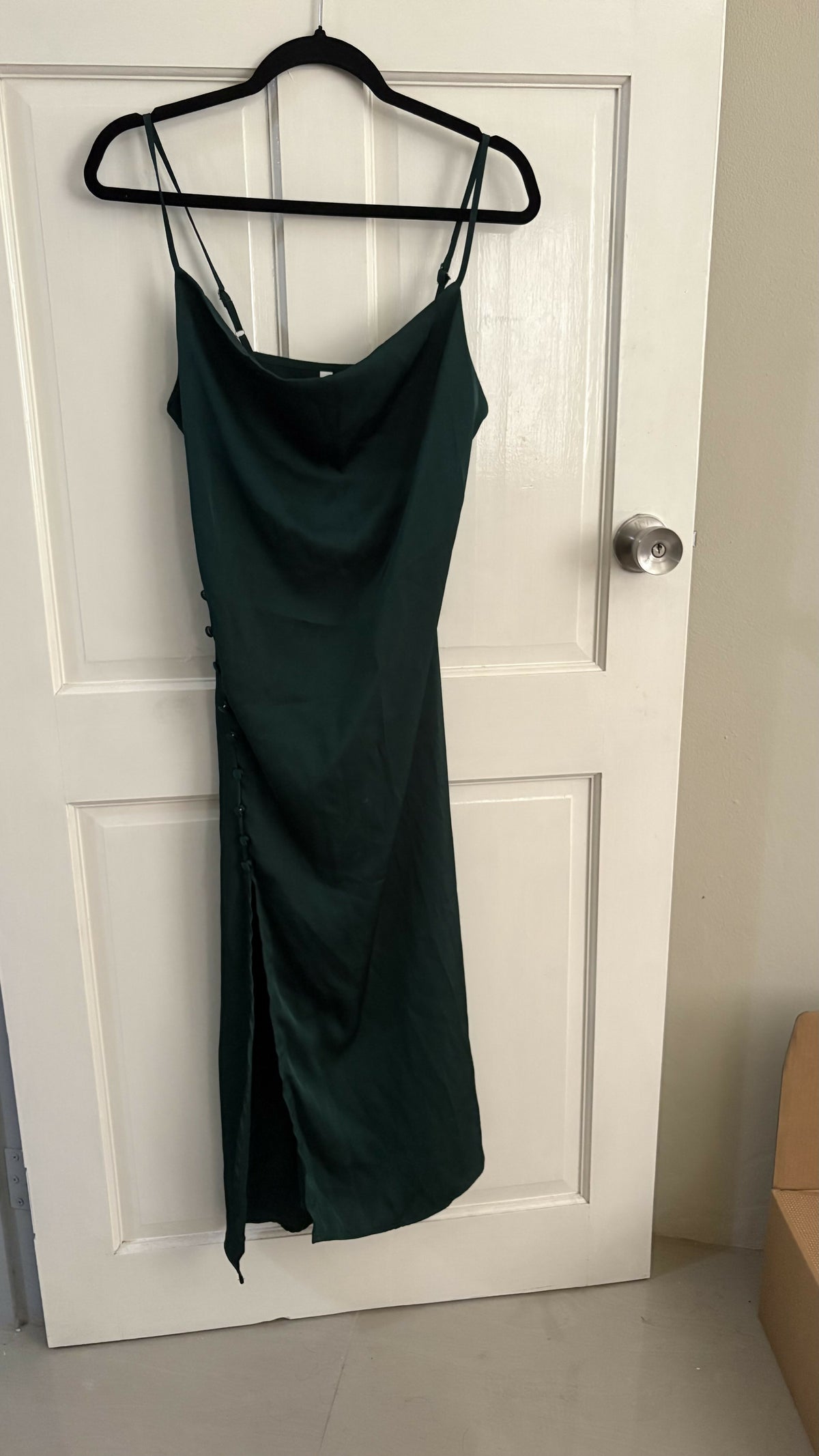 Satin Cocktail Dress