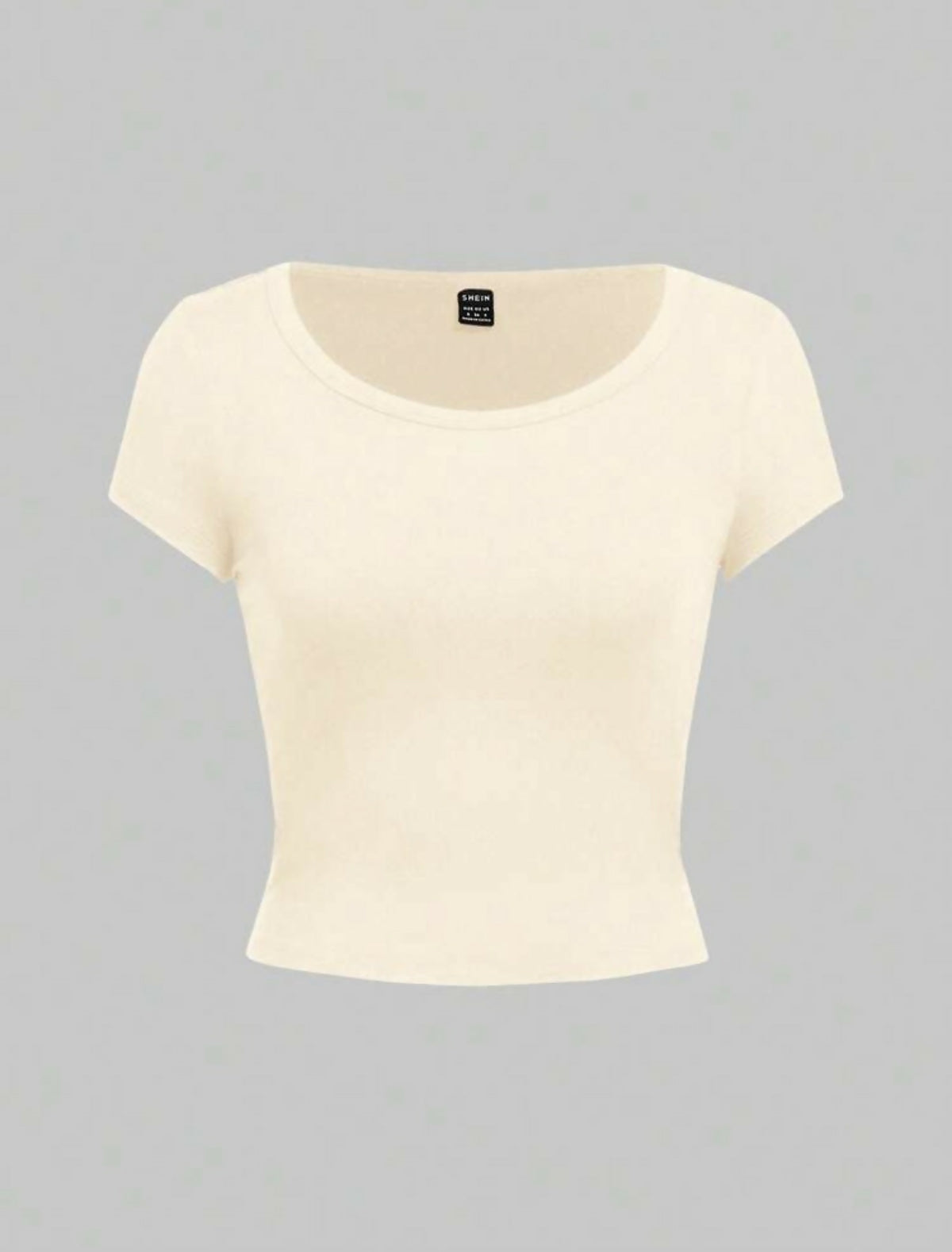 Casual Scoop Neck Tee