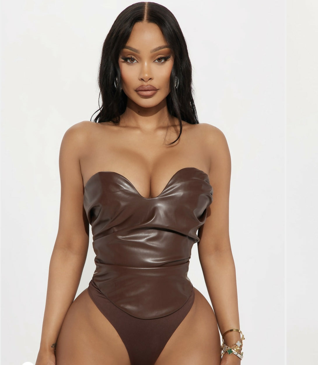 Brown Bodysuit