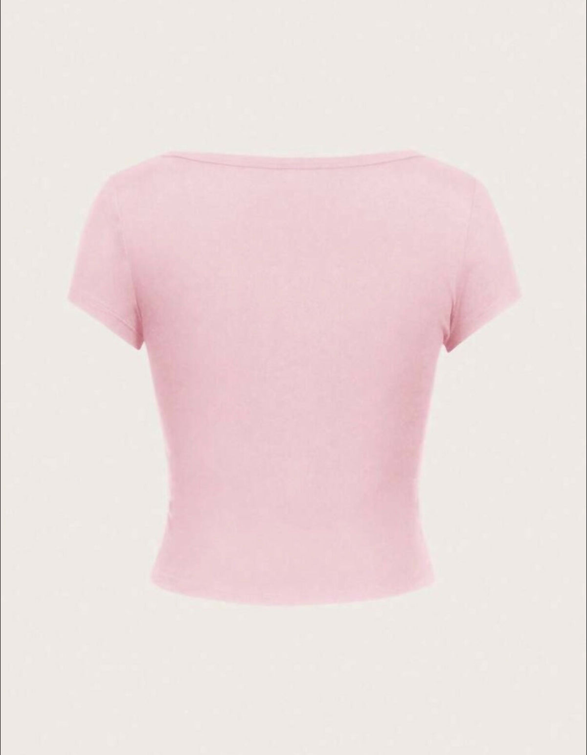 Casual Scoop Neck Tee