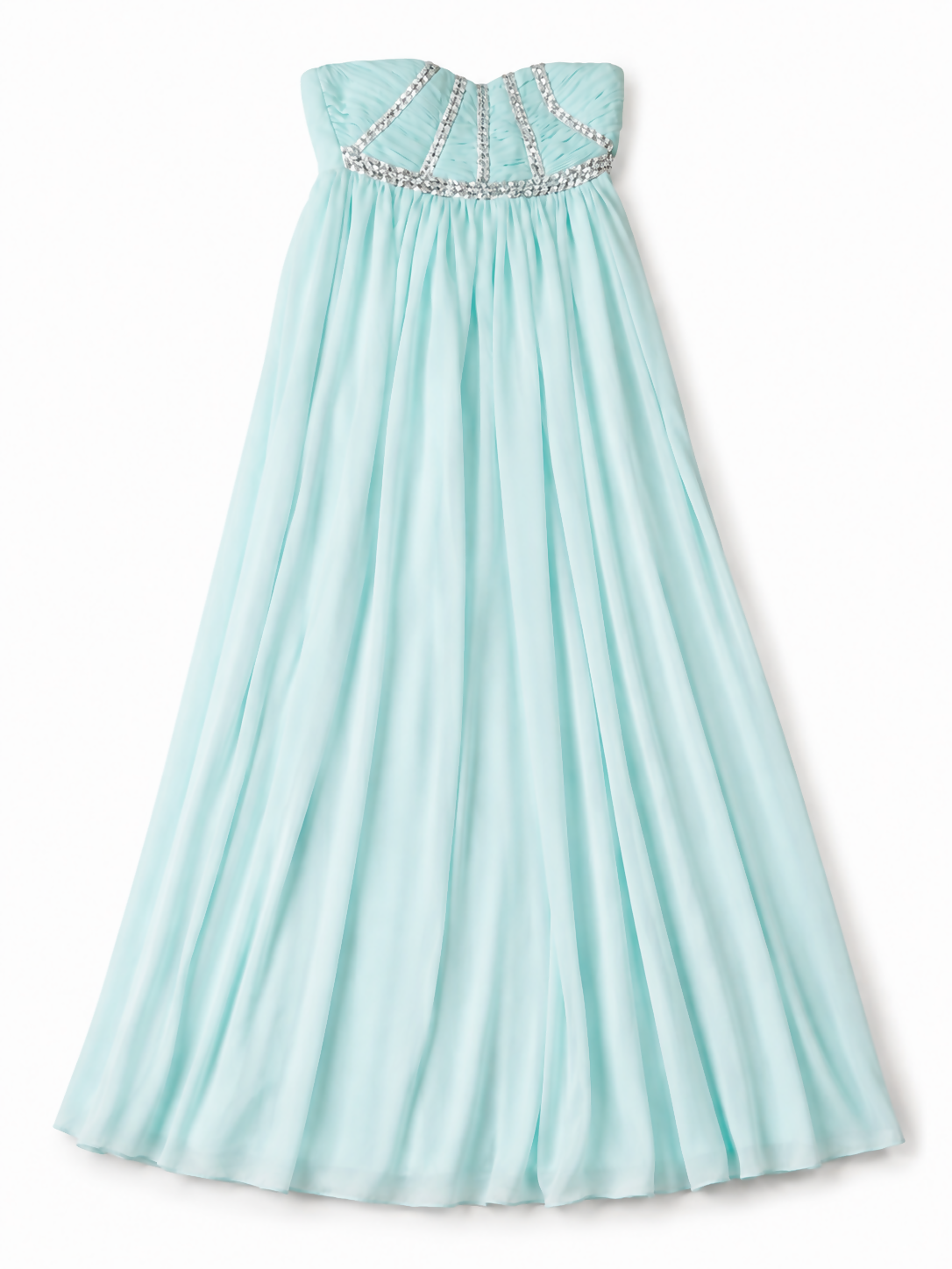 New Aqua Sousourada Gown