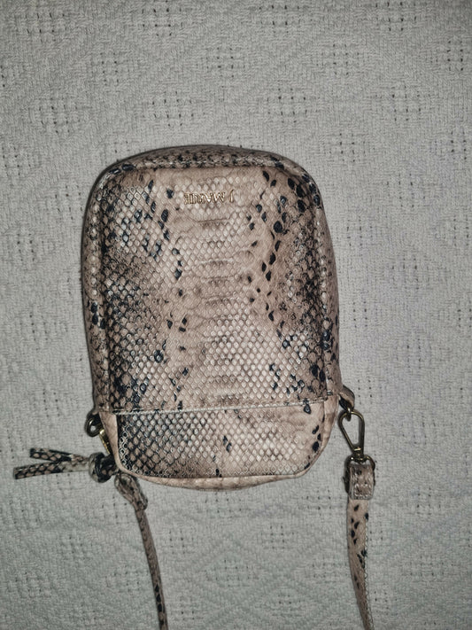 J Marie Snakeskin Side Bag