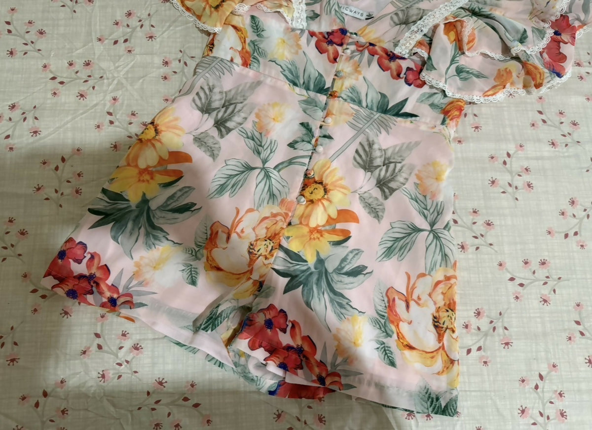 Floral Romper