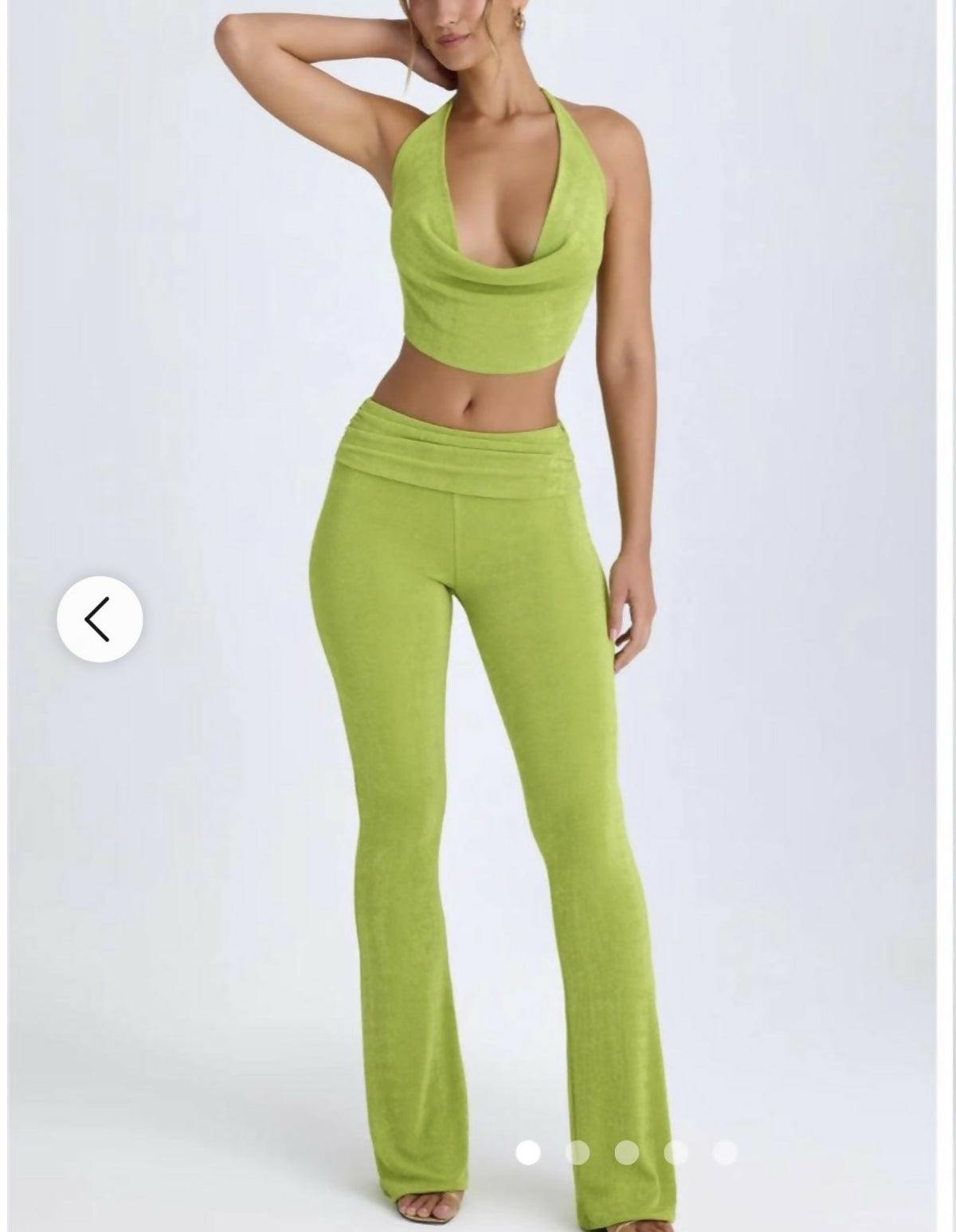 Pear Green Pants Set