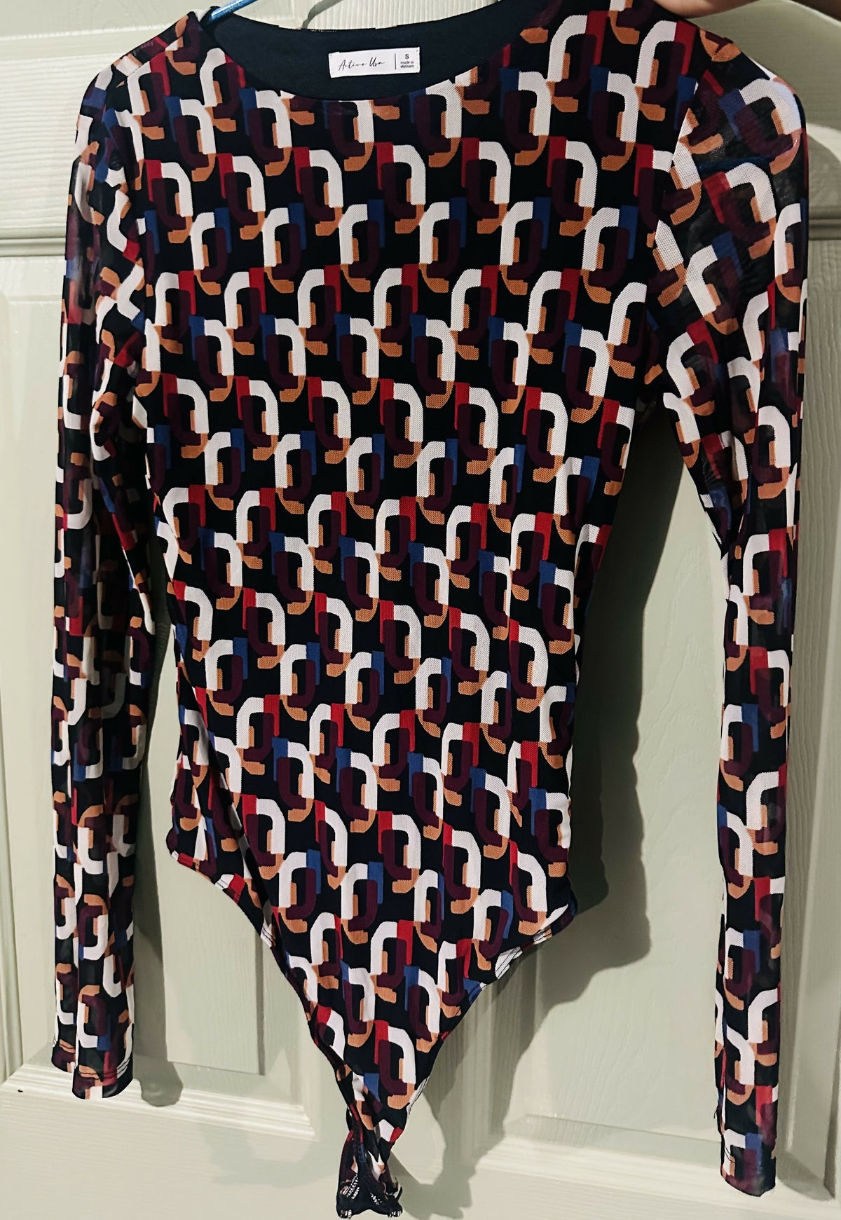 Active Long Sleeve MultiColor Body Suit