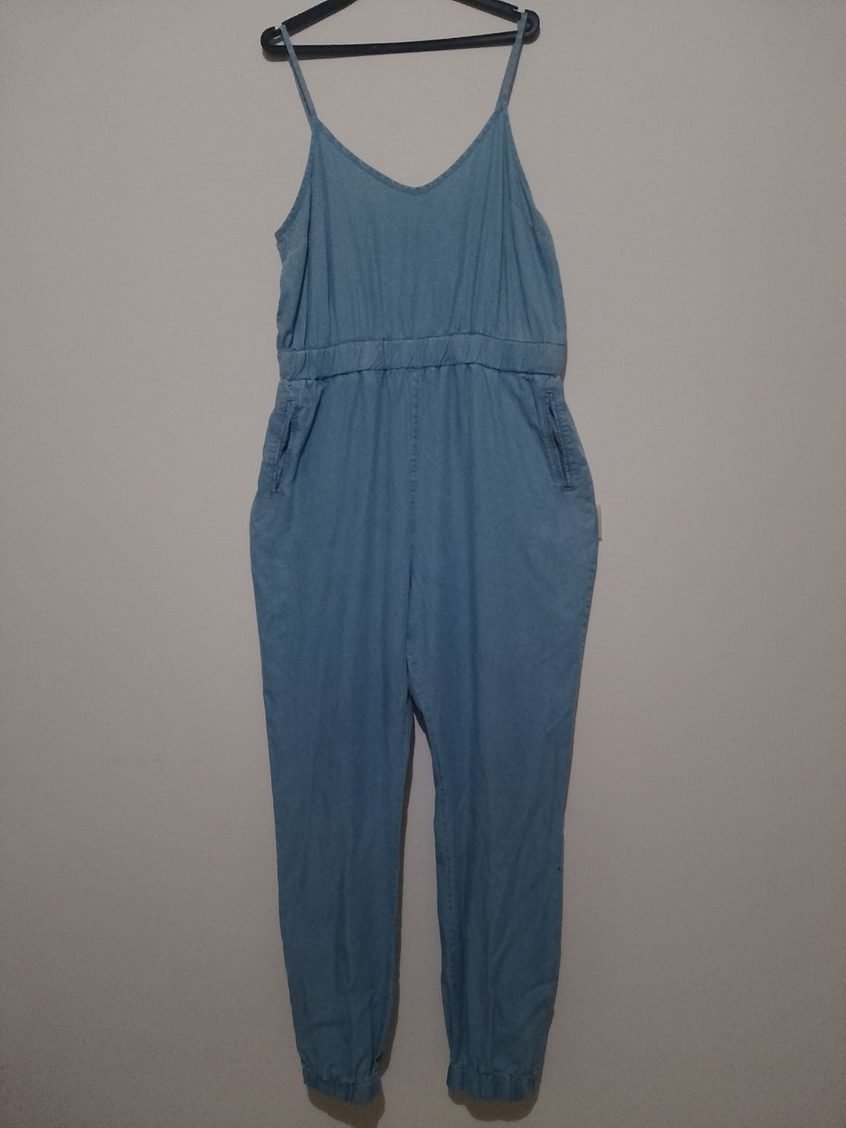 Thread+ Supply Light Blue Denim Jumpsuit