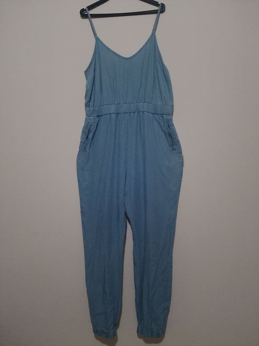 Thread+ Supply Light Blue Denim Jumpsuit