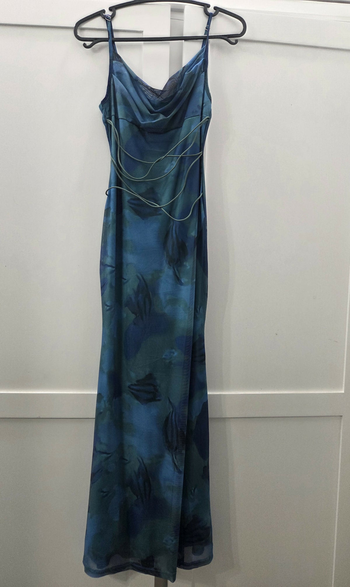 Blue/Green Dress