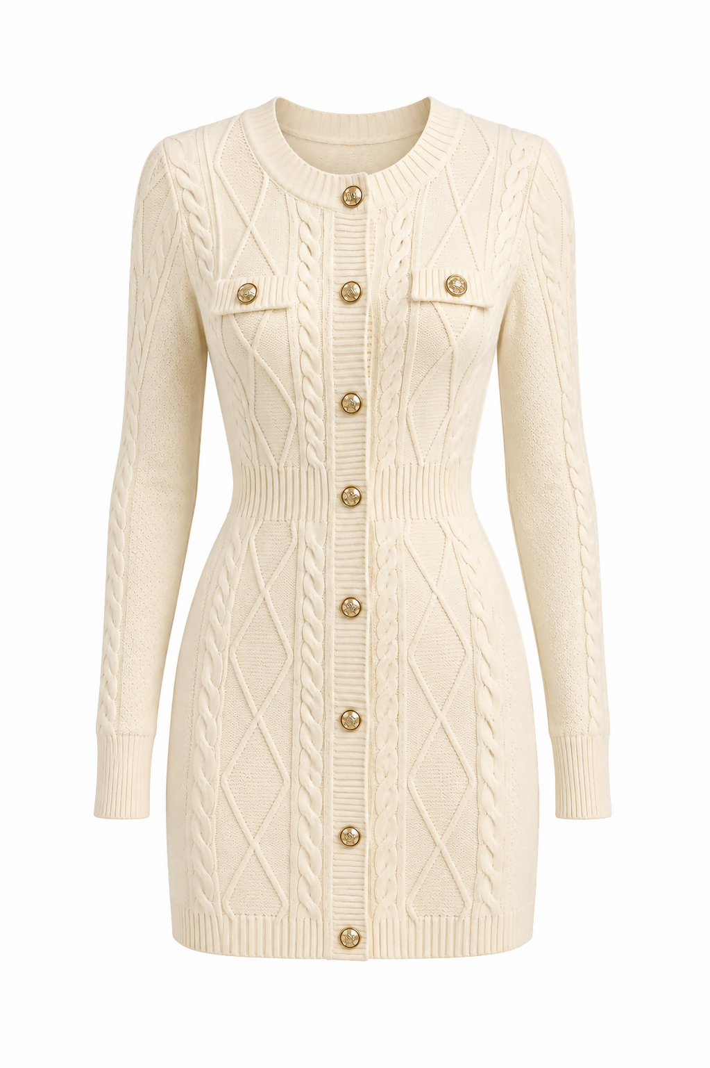 Knitted Sweater Dress