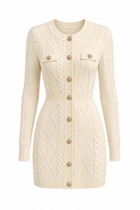 Knitted Sweater Dress