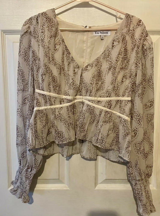 Long Sleeve Blouse
