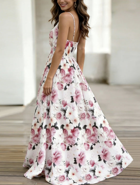 Shein Pink Floral Dress