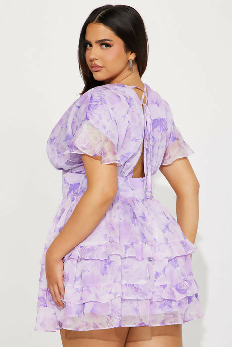 Fashion Nova Sierra Chiffon Mini Dress
