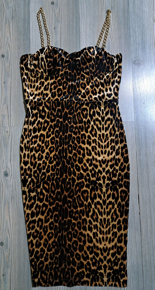 Fashionnova Leopard Pencil Dress