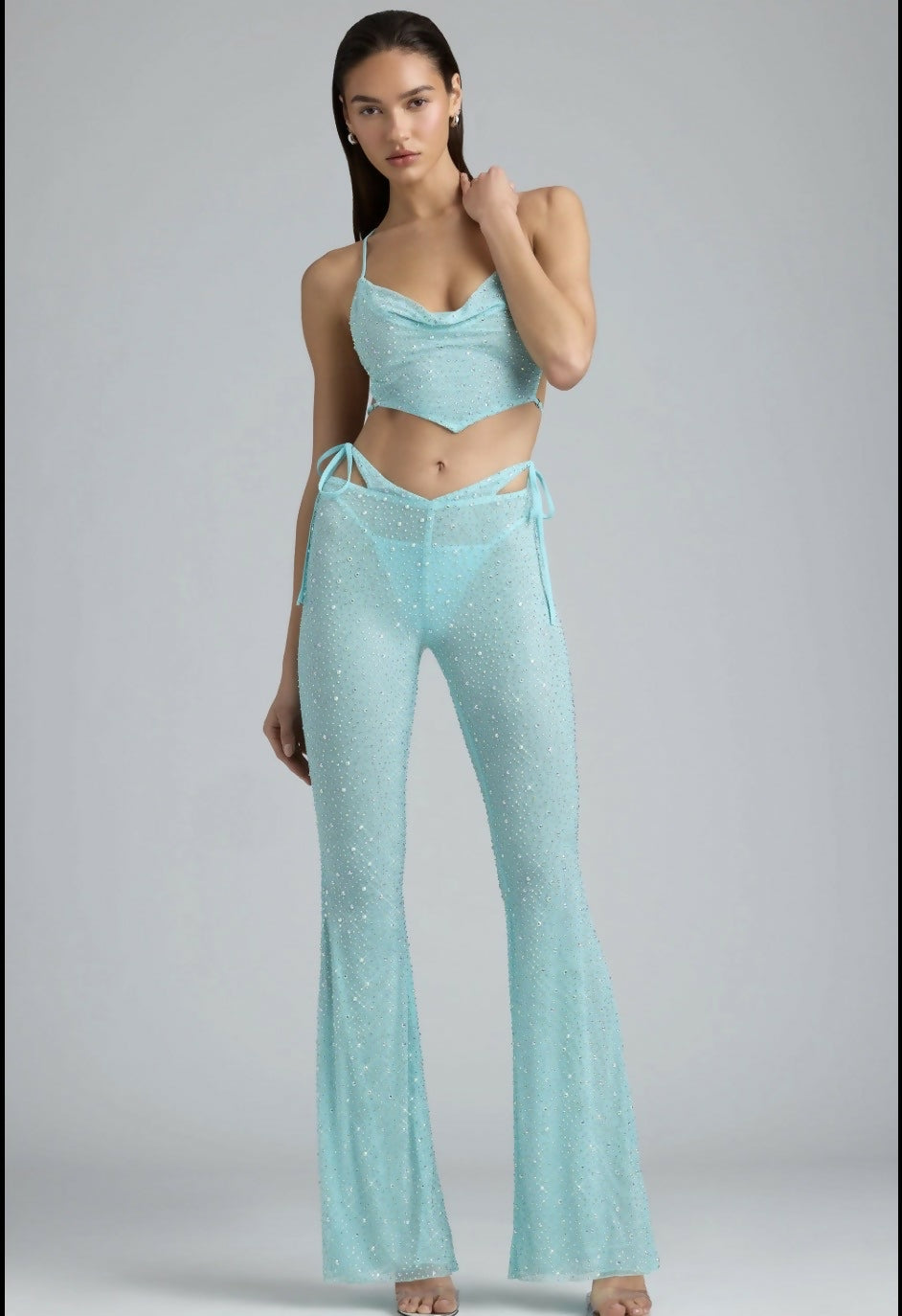 Sparkly ice blue Bratz/Oh Polly collection