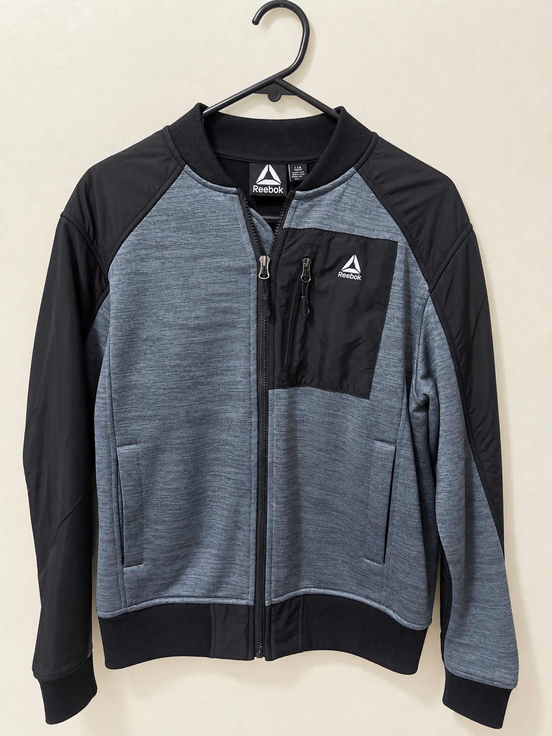 Reebok full zip boys jacket