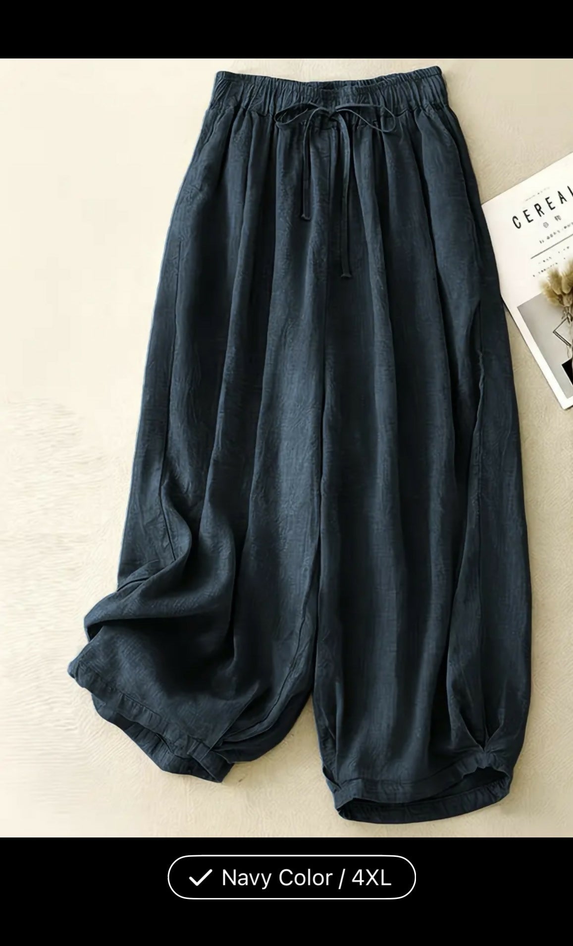 Navy Pants