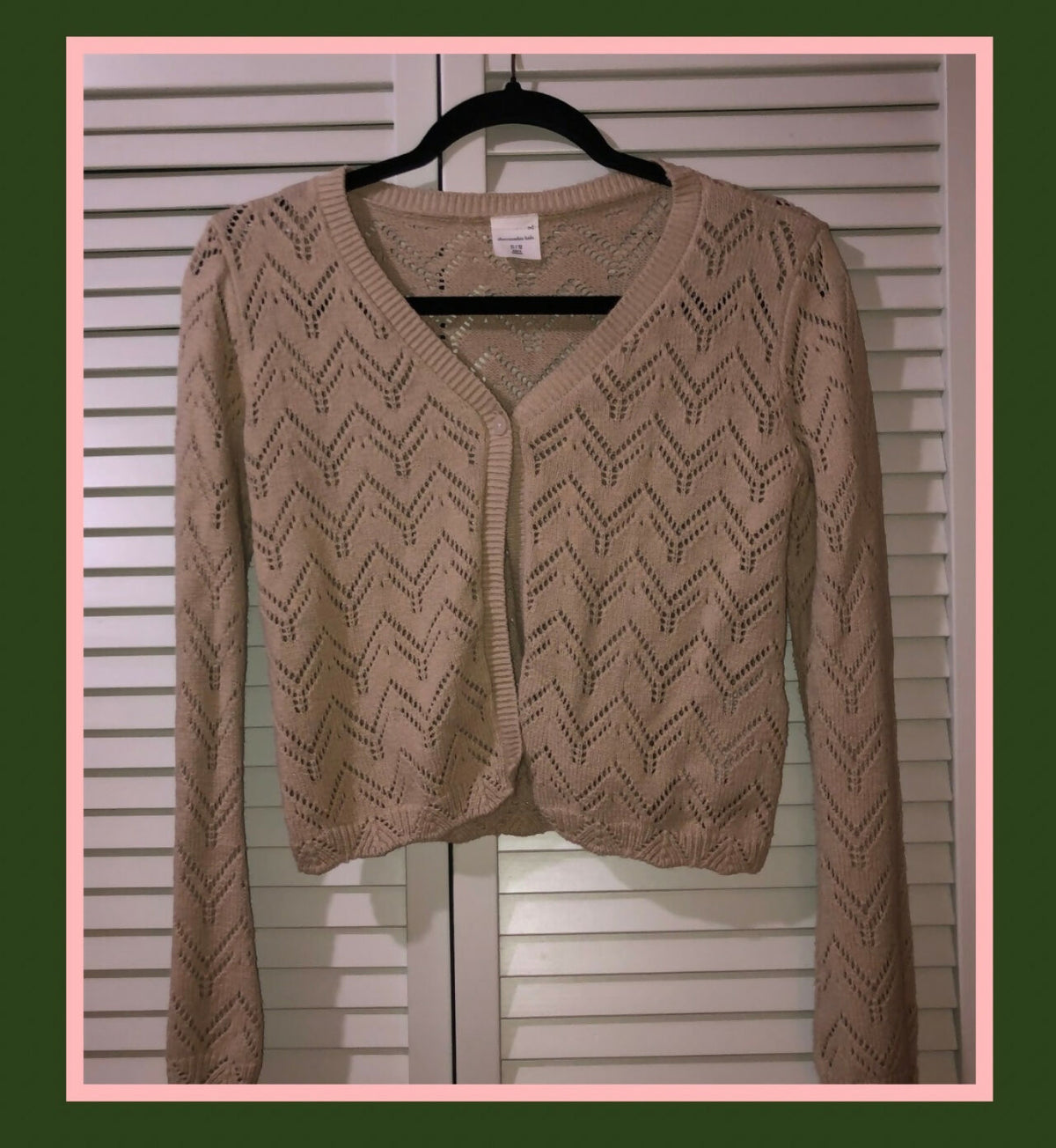 Girls’ Knit Cardigan