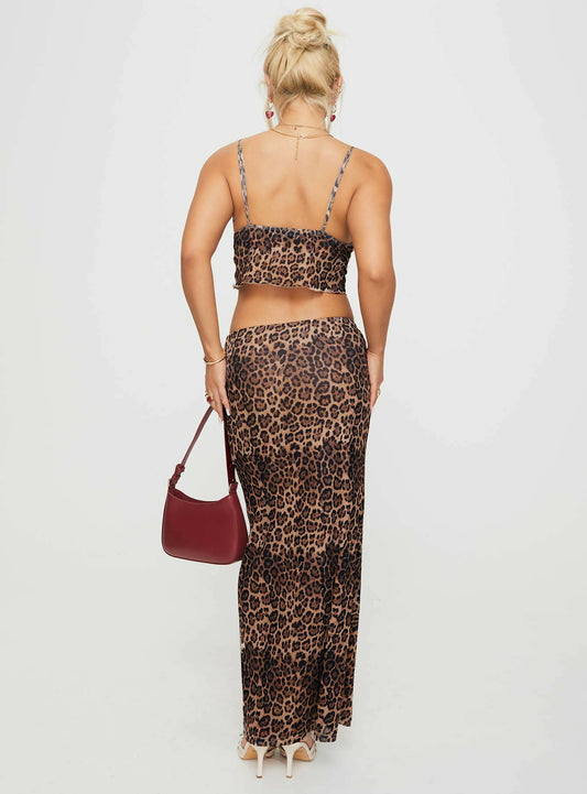 Princess Polly Exuberant Set Leopard