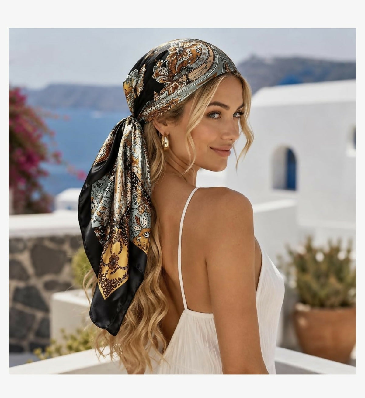 Head Scarf or Tie Top