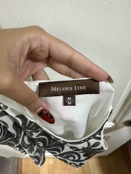 Melanie Lynn Silver Sequin Inner Top