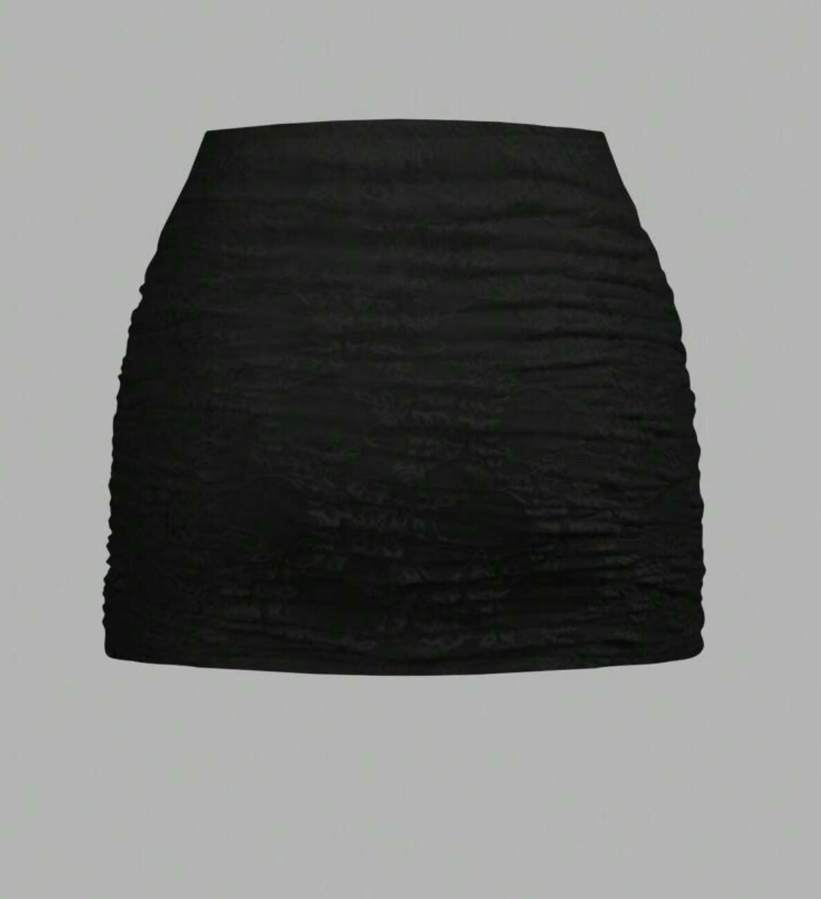 Lace Black Skirt