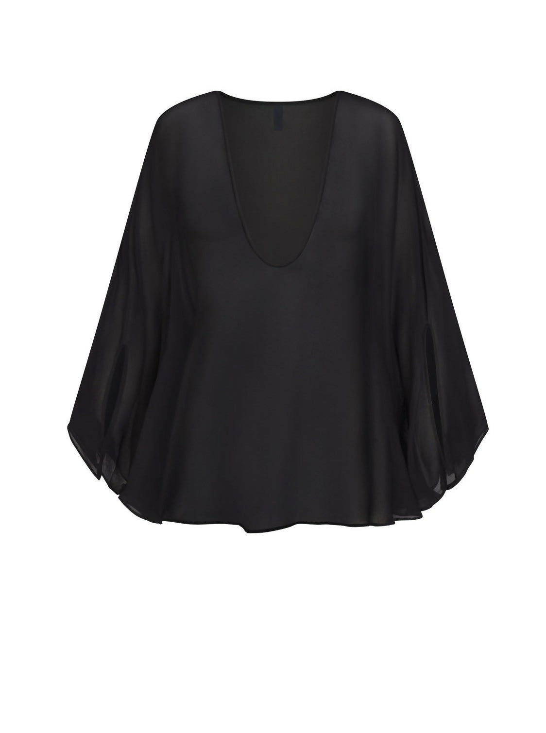 SKIMS sheer mini kaftan