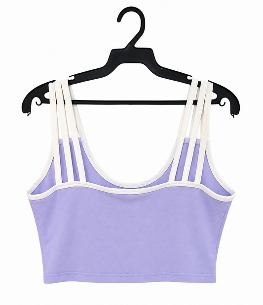 Nike Purple Crop Top