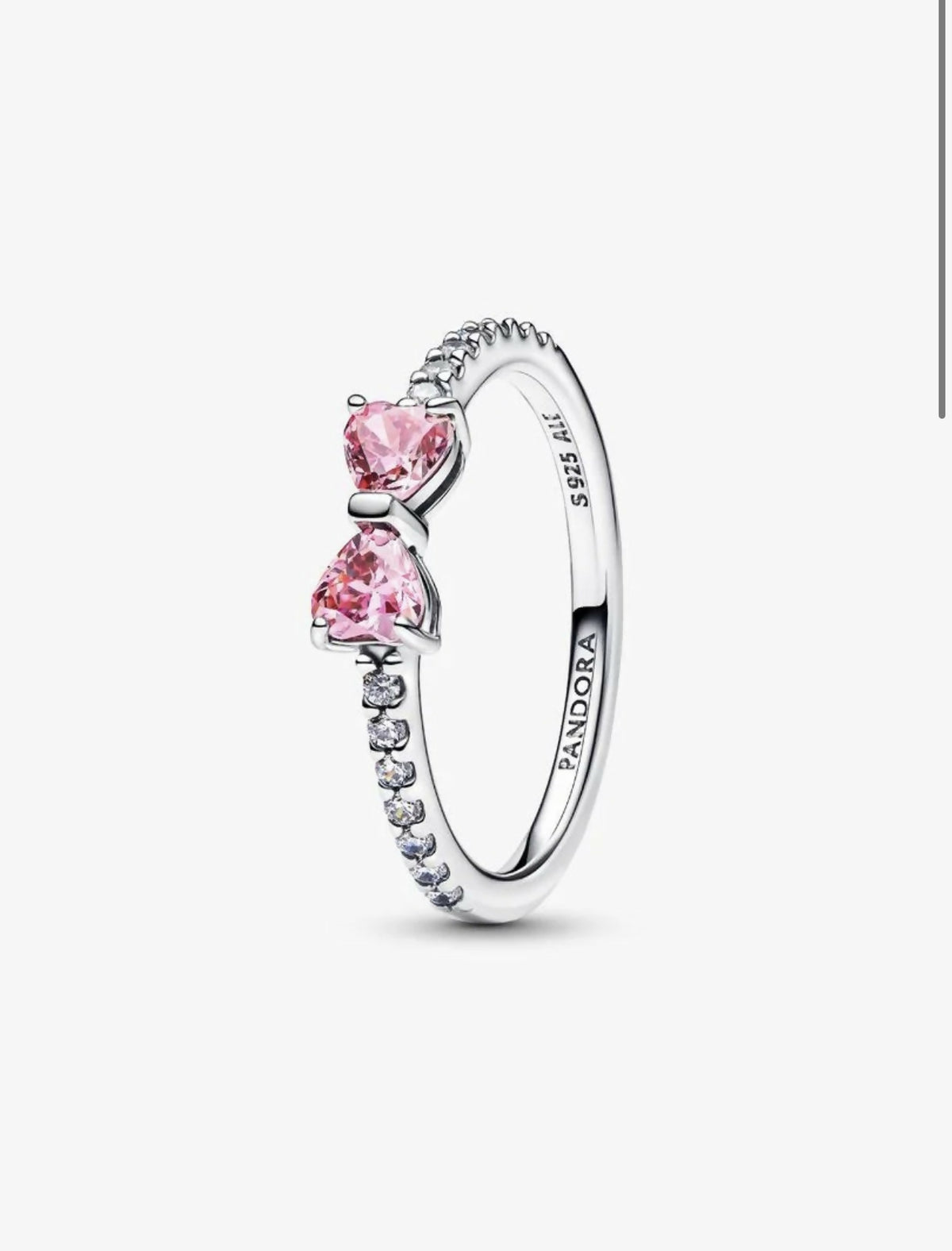 Pandora Sparkling Bow Ring