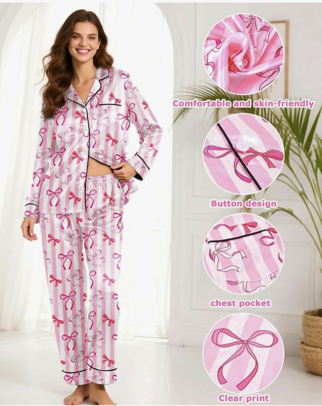 Women's Pajamas 2 Piece Set