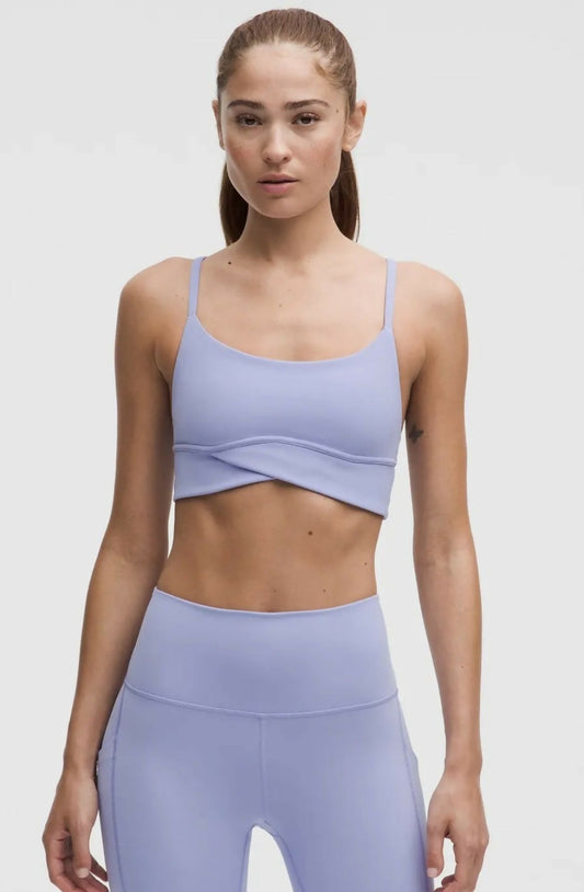 Lululemon Wunder Train Wrapped Bra & Align leggings 25”