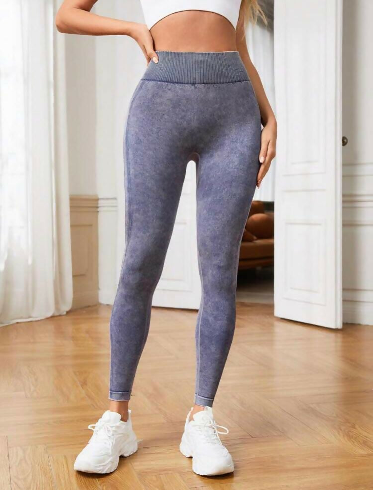 Blue/Grey Dusty Leggings