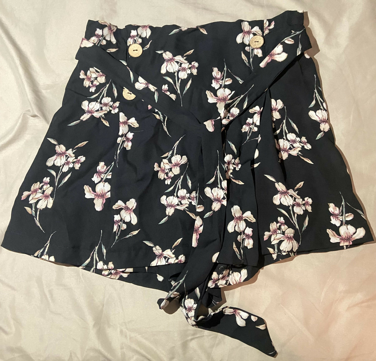 Floral Iris Skort