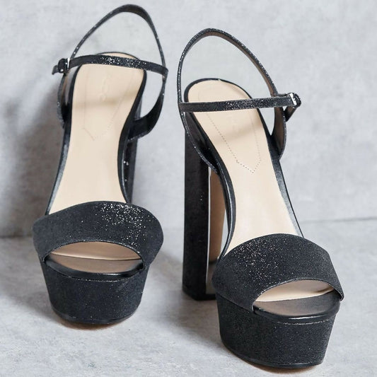 (NEW) Aldo Chunky Heel Platform Sandals