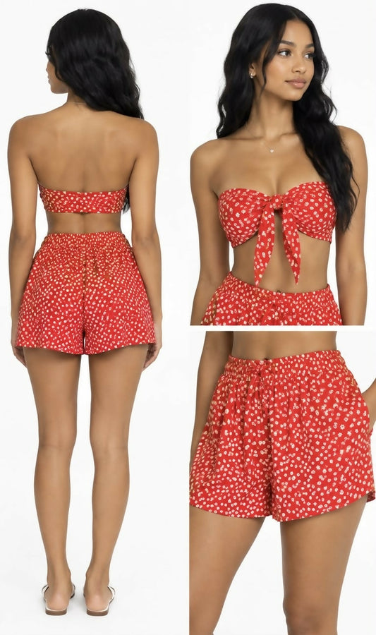 SHEIN Two Piece Floral Set