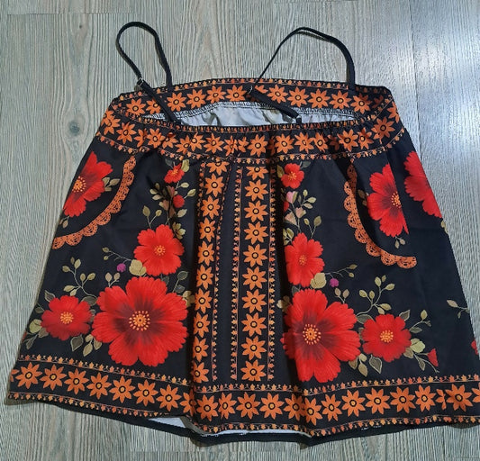 Floral spaghetti strap top