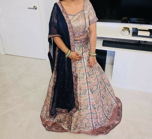 Multicolour Lehenga