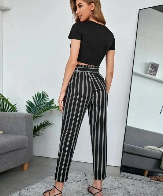 Striped Trousers