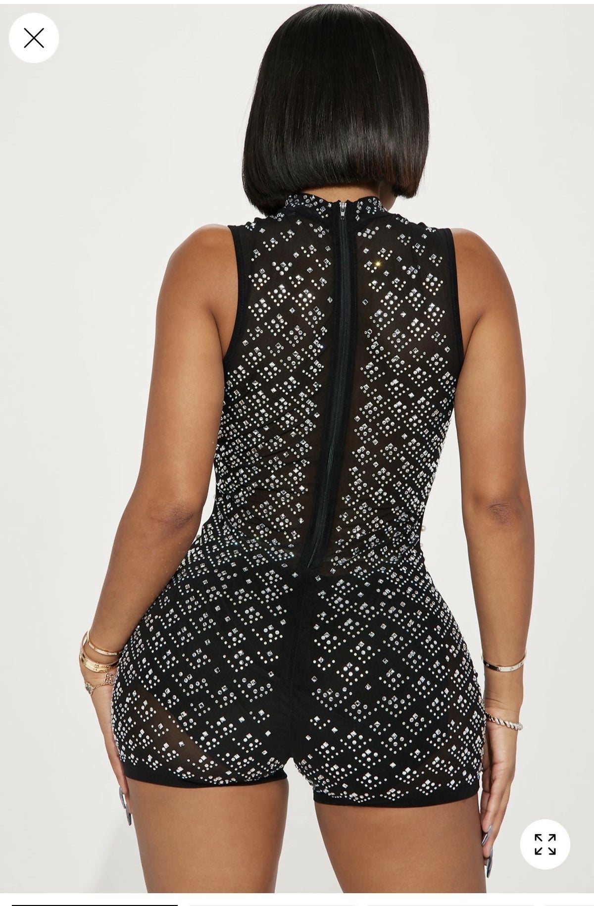 Fashionnova Beaded Romper