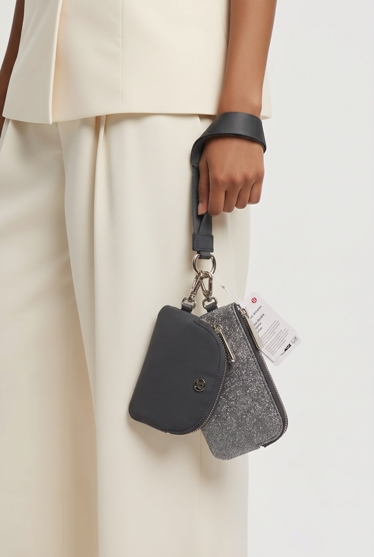 Lululemon dual pouch wristlet