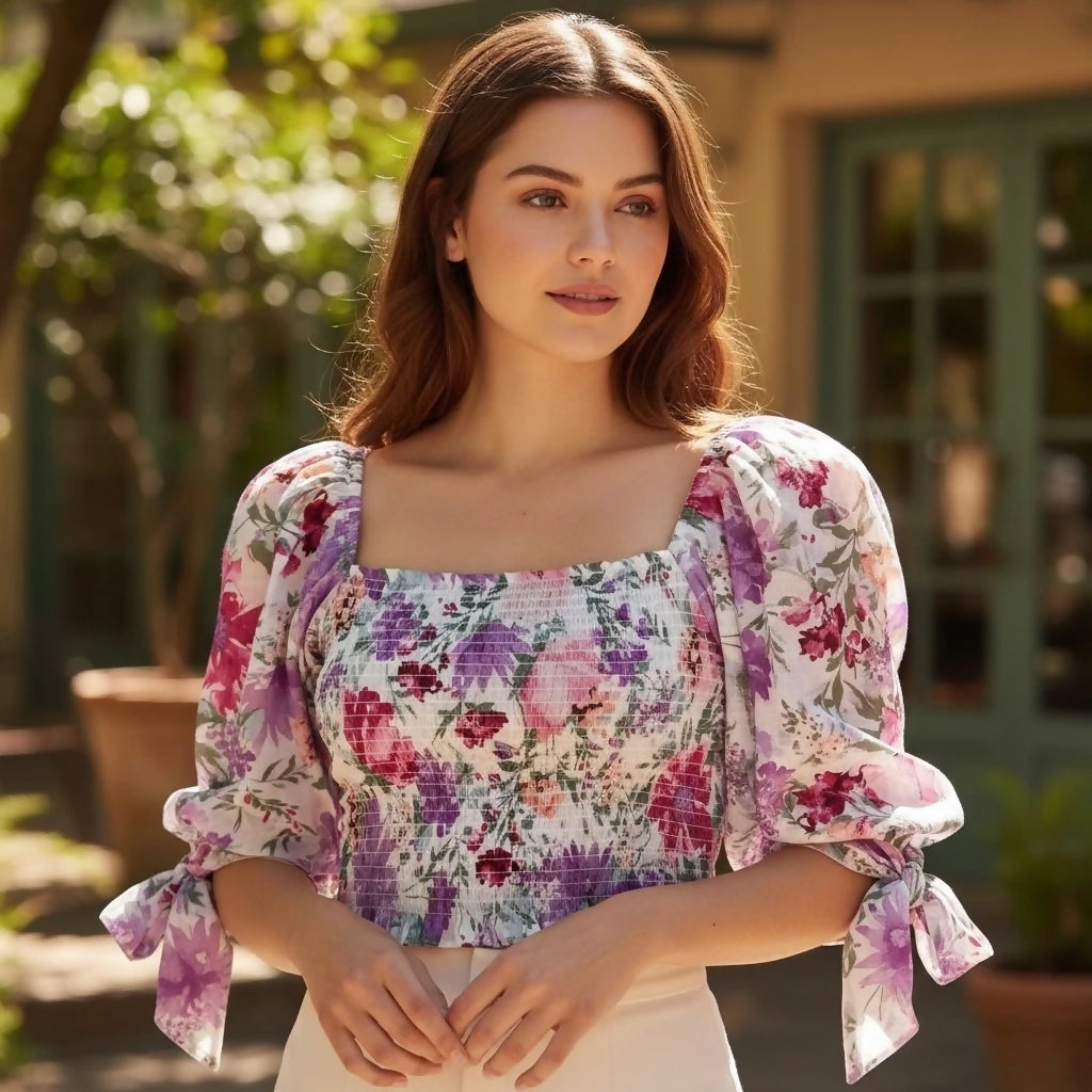 Express Floral Top