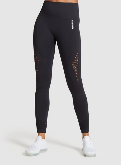 Gymshark Energy+ Seamless Leggings - Black