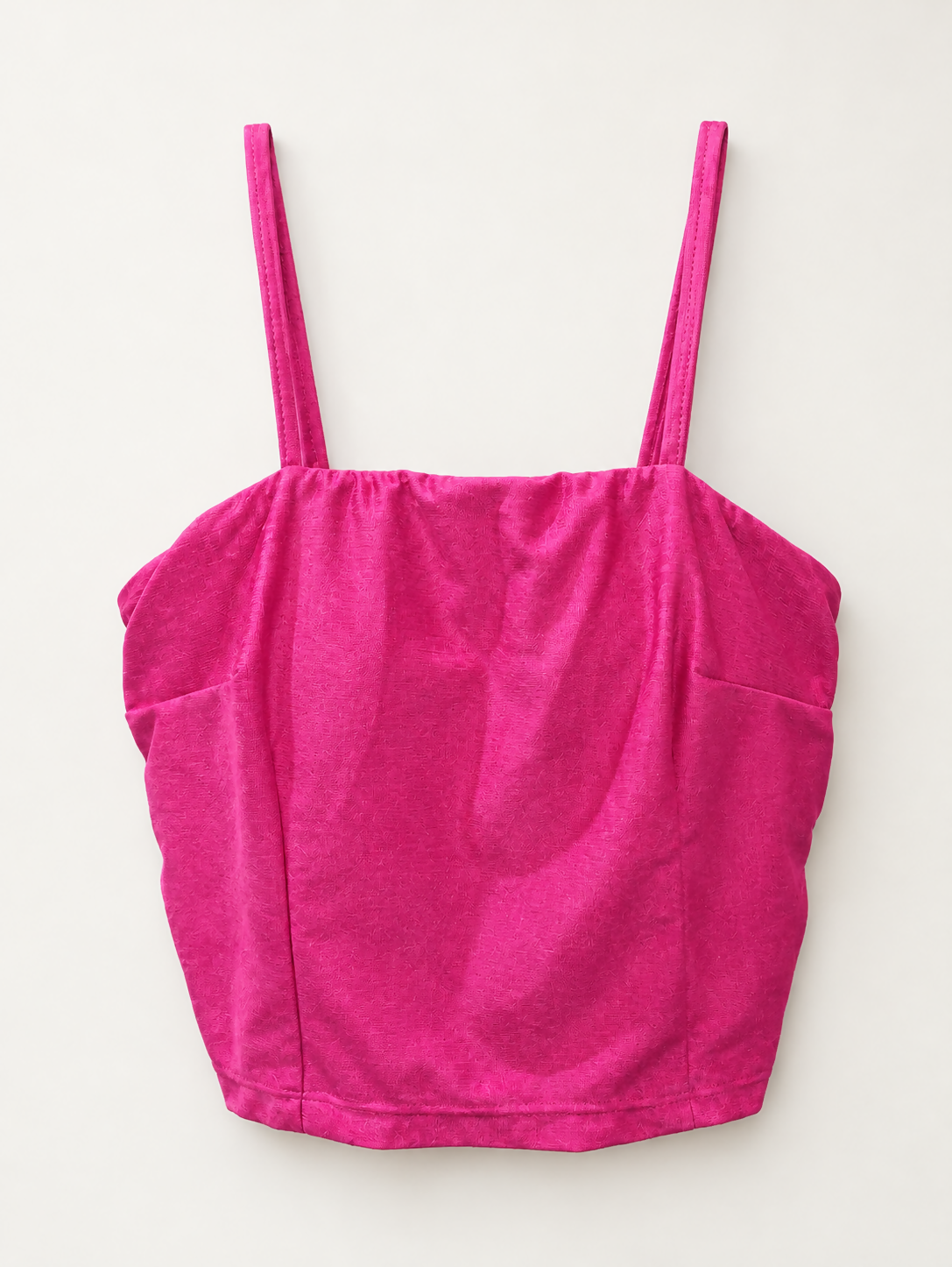 Hot Pink Cropped Top