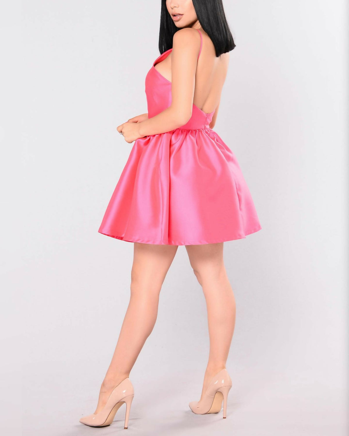 (NEW) FN Buttercup Satin Dress