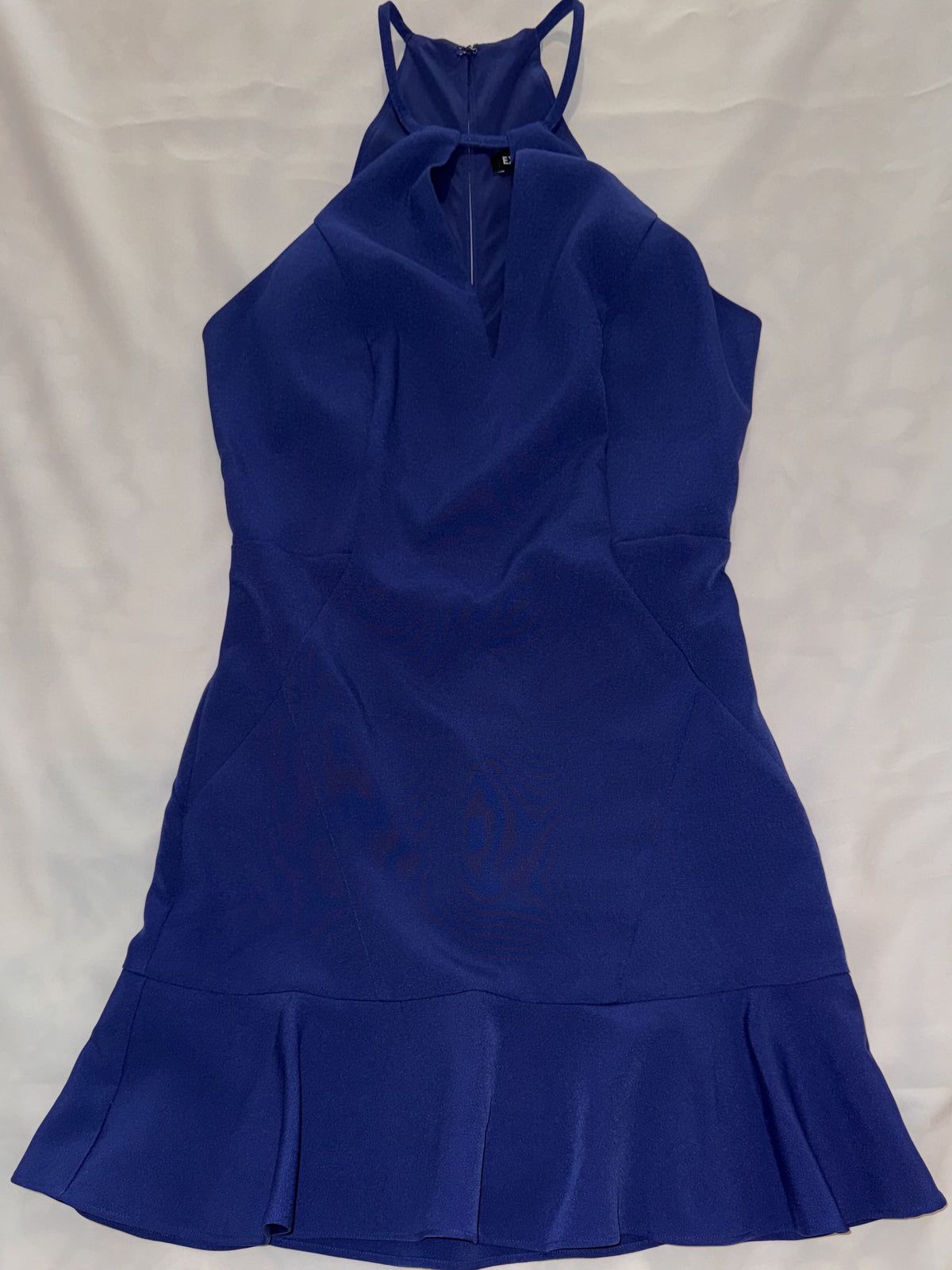 Blue cocktail dress