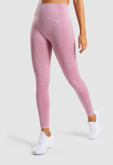 Gymshark Vital Seamless Leggings - Dusky Pink Marl