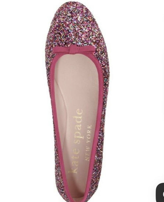 Kate Spade New York Womens Clover Ballet Flat