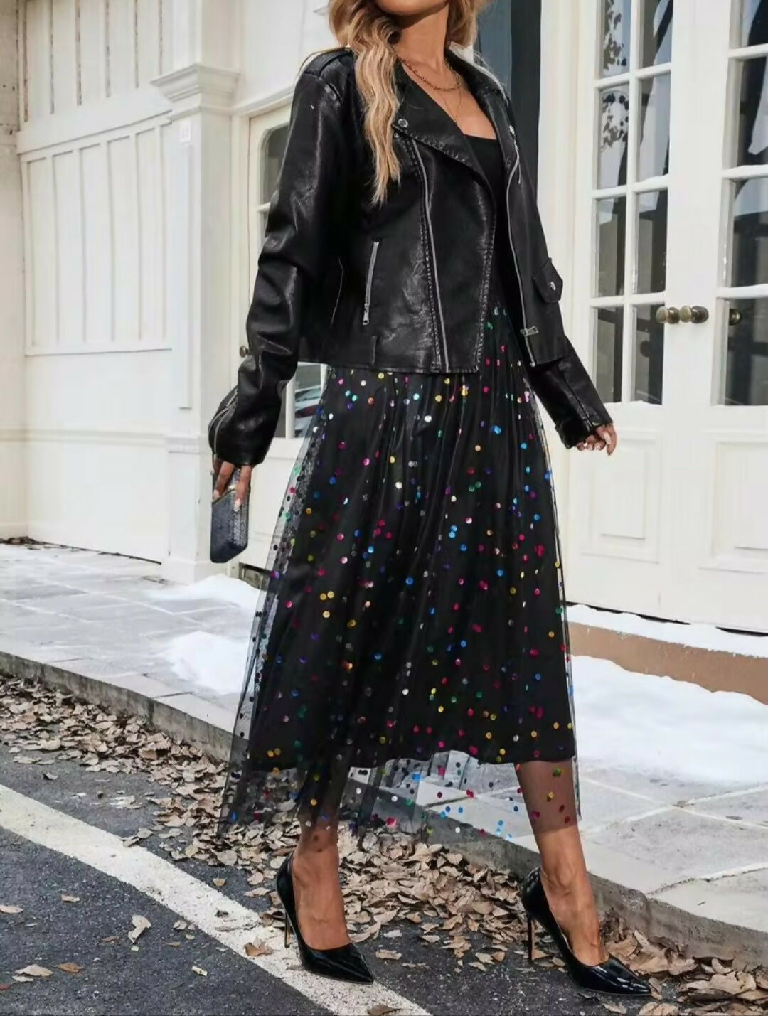 SHEIN Multi-Coloured Birthday Skirt
