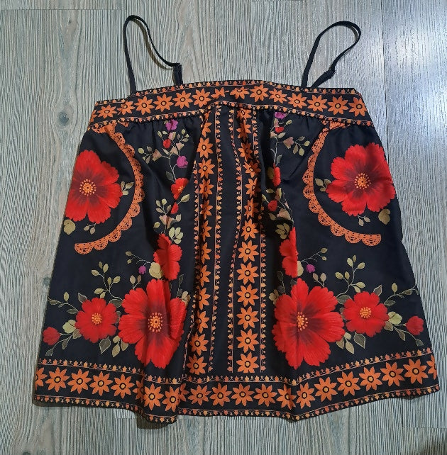Floral spaghetti strap top